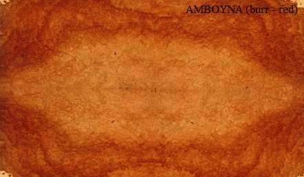 Amboyna Red Wood Veneer