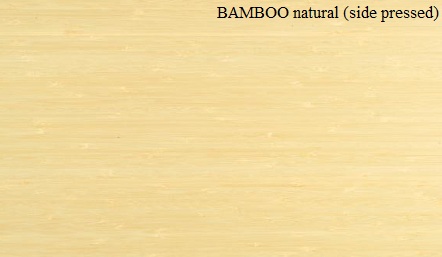 Bamboo Natural Side Pressed Veneer