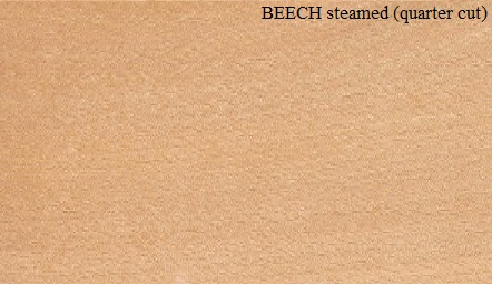 Steamed Beech Quartered