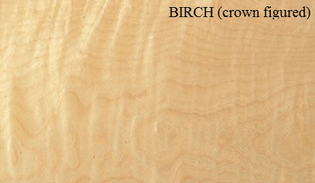 Birch Crown Figured Wood Veneer