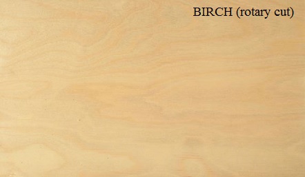 Birch Rotary Cut wood veneer 