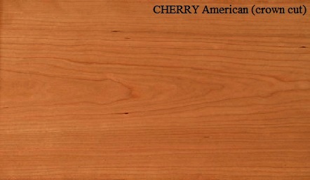 Cherry American Crown Cut Wood Veneer