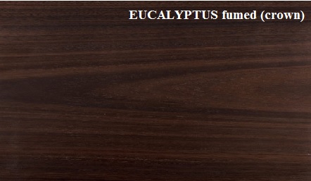 Eucalyptus Fumed Crown Wood Veneer