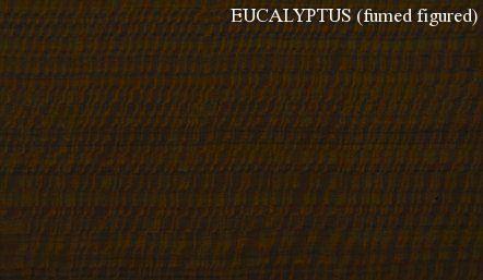 Eucalyptus fumed figured quartered Wood Veneer