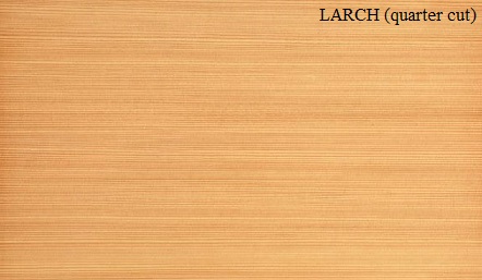 Larch Quartered Wood Veneer