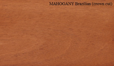 Mahogany Brazilian Crown Wood Veneer