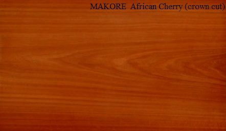 Makore Crown Wood Veneer