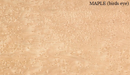 Maple Birds-Eye Discounted Wood Veneer