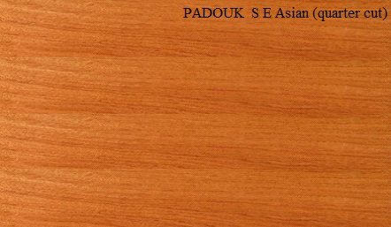 Padauk Asian Quartered Wood Veneer