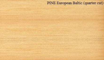 Pine European Baltic Quartered Wood Veneer