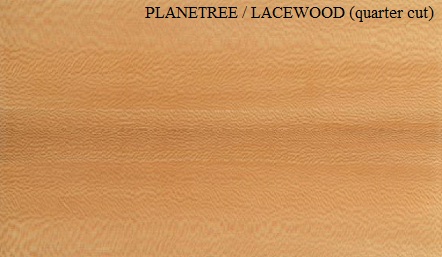 Lacetree Quartered wood veneer