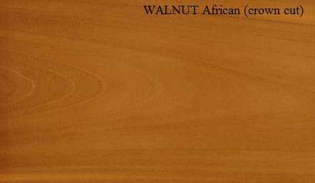 Walnut African Crown Wood Veneer