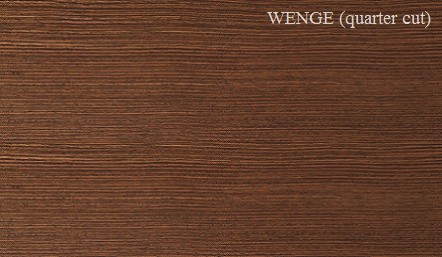 Wenge quarter cut